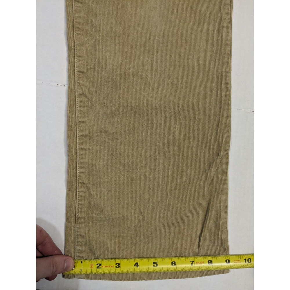 Patagonia Organic Cotton Corduroy Pants Mens Size 35 Beige Straight Leg - Picture 4 of 8